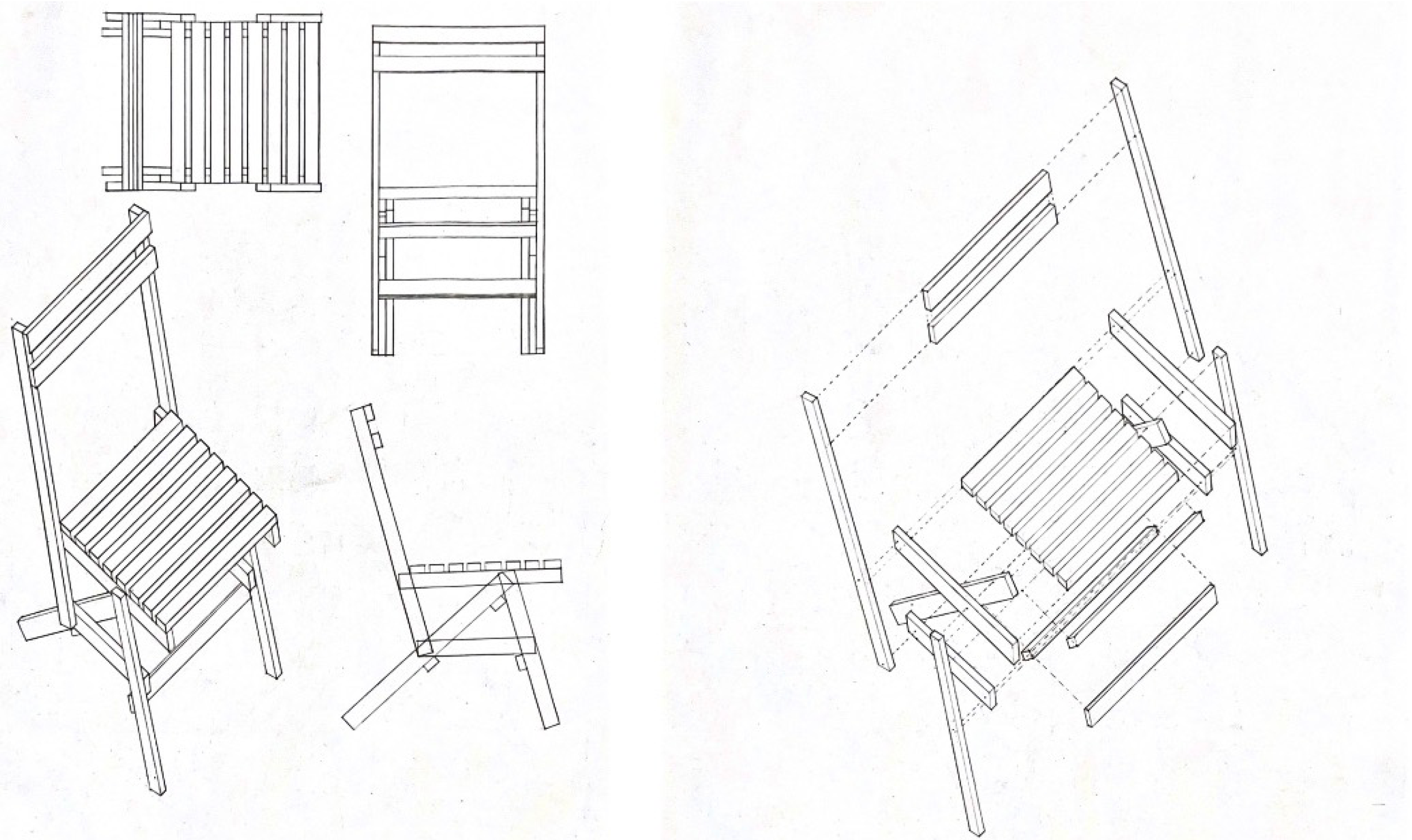 Chair form drawings