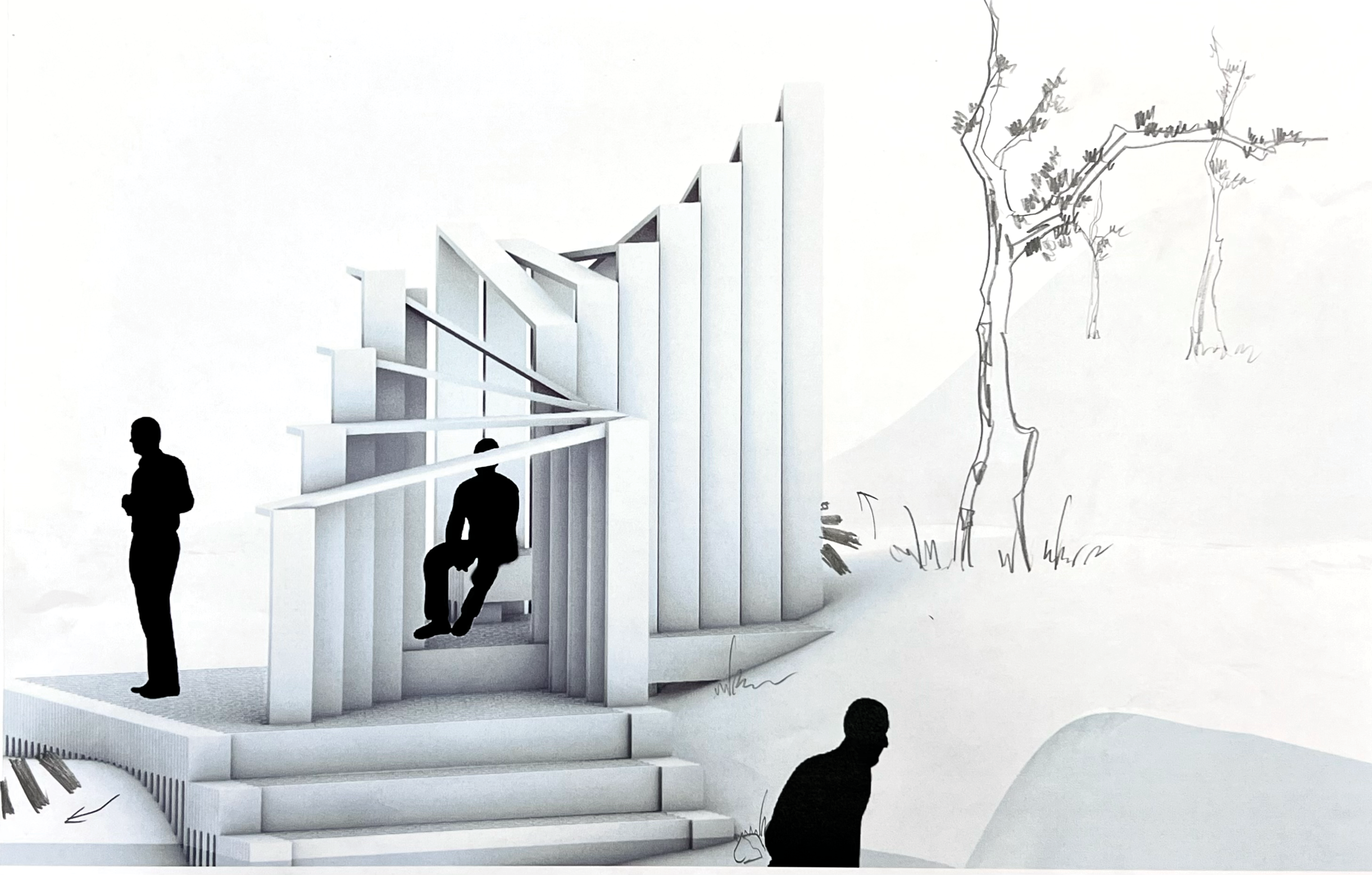 Exterior rendering