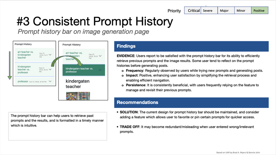 Heuristic 3 - Prompt History