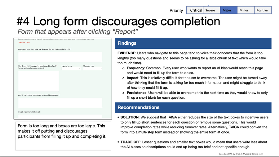 Heuristic 4 - Long form